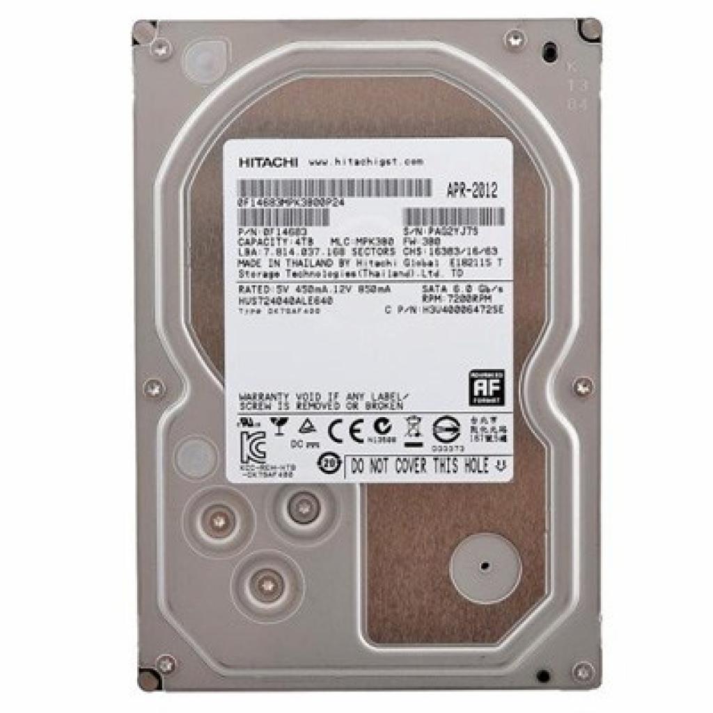 Жесткий диск 3.5" 4TB WDC Hitachi HGST (0F14683 / HUS724040ALE640)