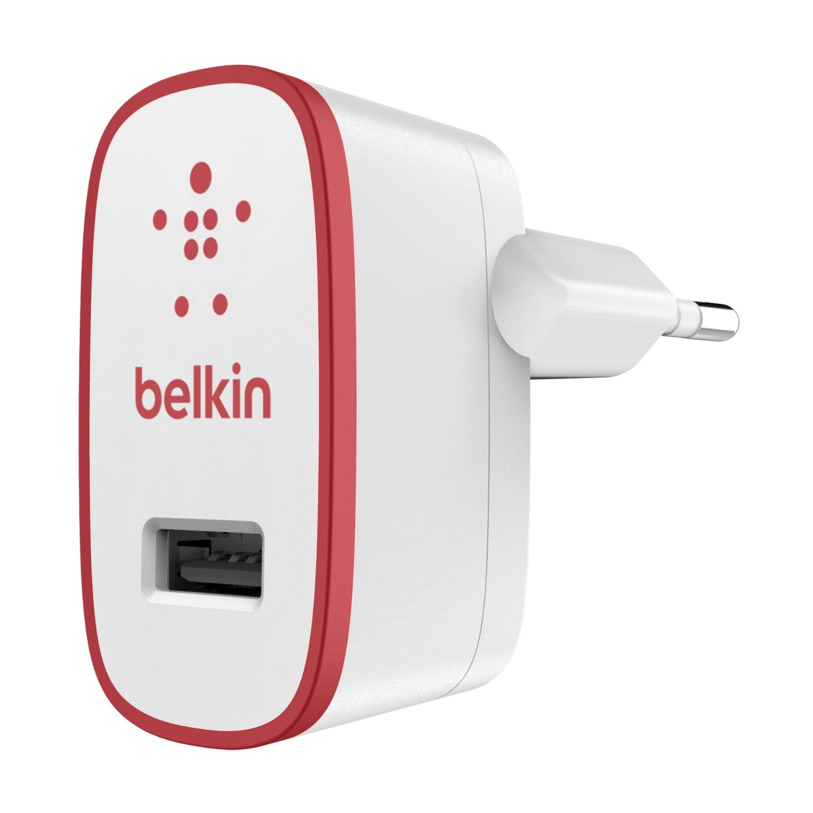 Зарядний пристрій Belkin USB Home Charger (220V, USB 2.1A) (F8J052vfRED)