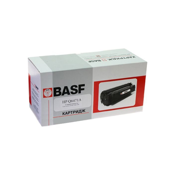 Картридж BASF для HP CLJ 3600/3800 Cyan (KT-Q6471A)