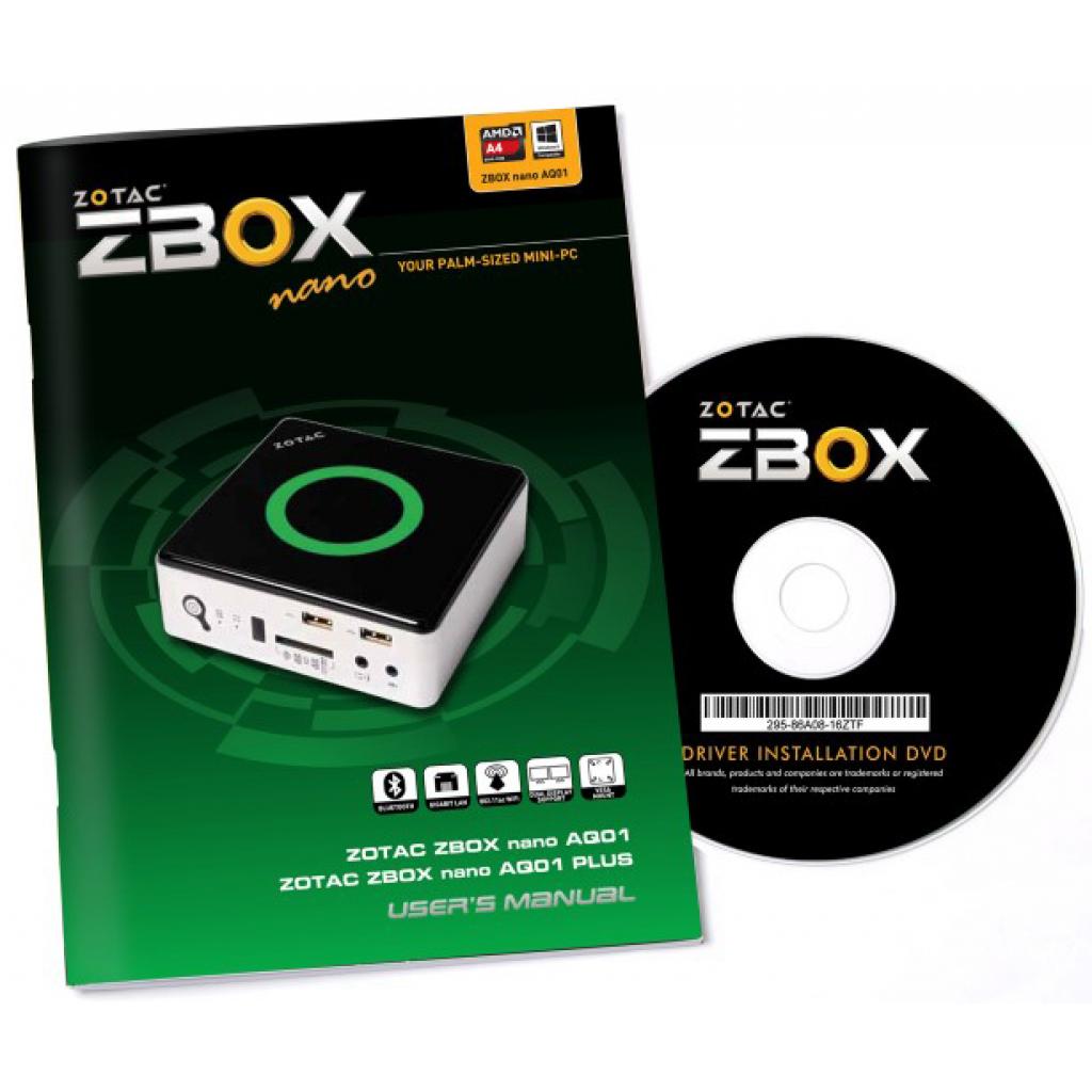 Компьютер Zotac PC KIT ZBOX-NANO (ZBOXNANO-AQ01-BE) изображение 7