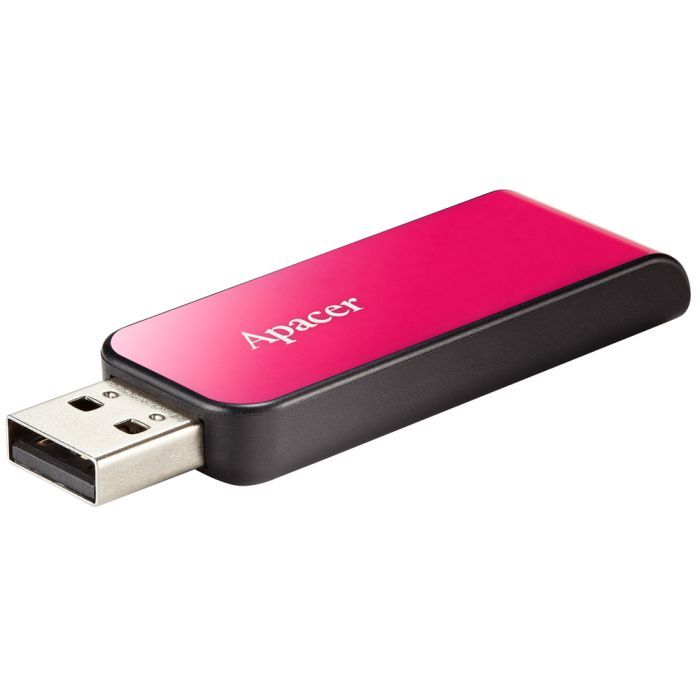 USB флеш накопитель Apacer 32GB AH334 pink USB 2.0 (AP32GAH334P-1) изображение 4