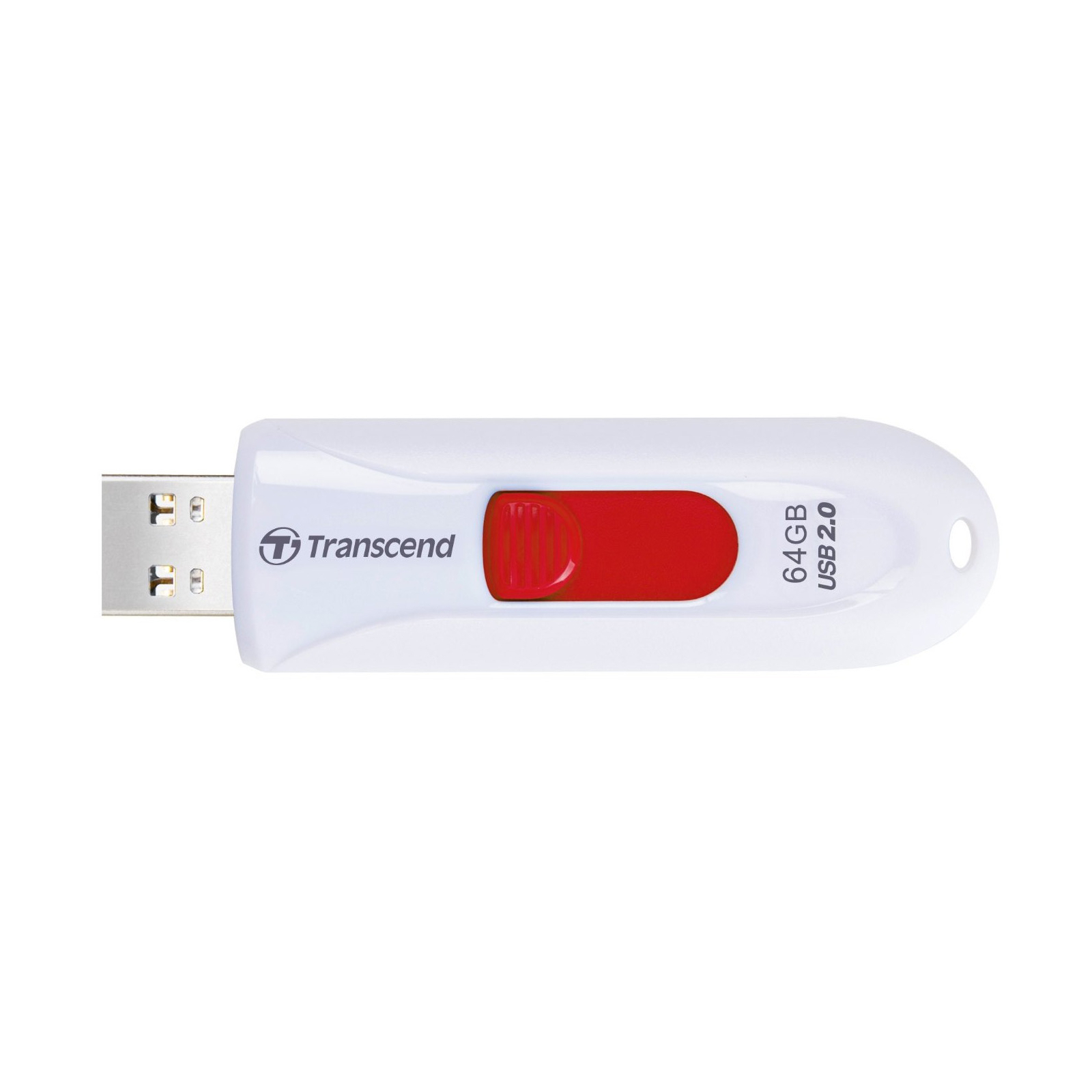 USB флеш накопитель Transcend 64Gb JetFlash 590 White USB 2.0 (TS64GJF590W) изображение 2
