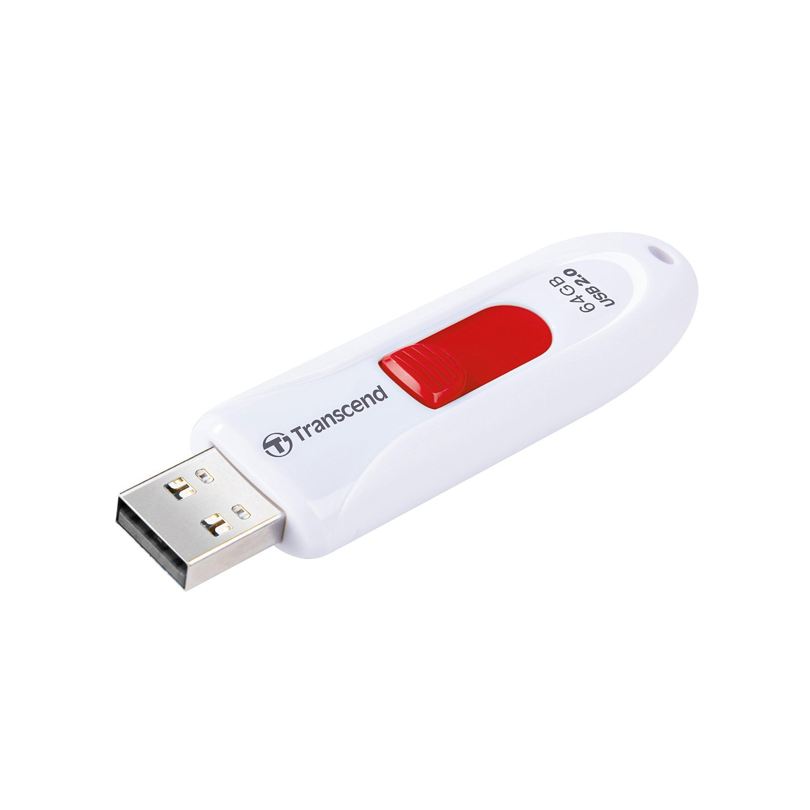 USB флеш накопитель Transcend 64Gb JetFlash 590 White USB 2.0 (TS64GJF590W) изображение 4