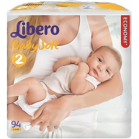 Підгузки Libero Baby Soft 2 (3-6 кг), 94 шт (7322540594553)