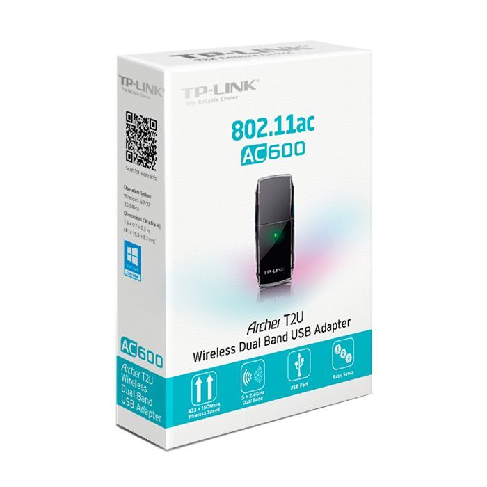 Сетевая карта Wi-Fi TP-Link Archer T2U (Archer-T2U) изображение 5