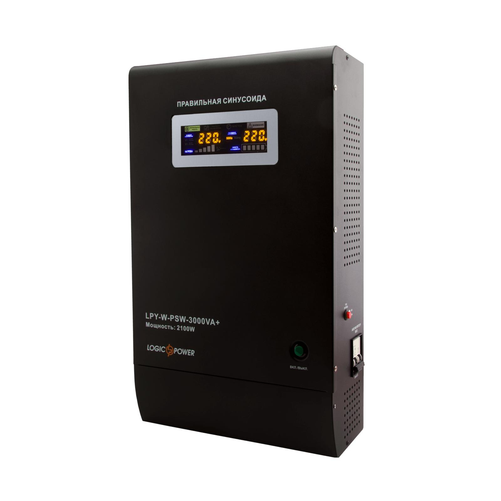 Пристрій безперебійного живлення LogicPower LPY- W - PSW-3000VA+, 10А/20А (4147)