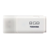 USB флеш накопитель Toshiba 8GB Hayabusa White USB 2.0 (THN-U202W0080E4)