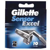 Сменные кассеты Gillette Sensor Excel 10 шт (3014260245832)