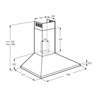 Вытяжка кухонная Zanussi ZHC 6131 X (ZHC6131X) изображение 2