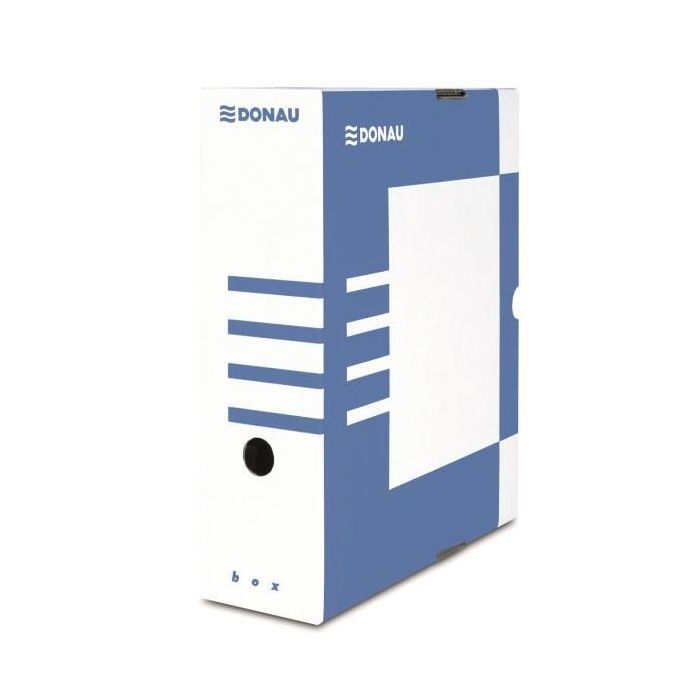 Архивный бокс Donau 100мм, blue (7661301PL-10)