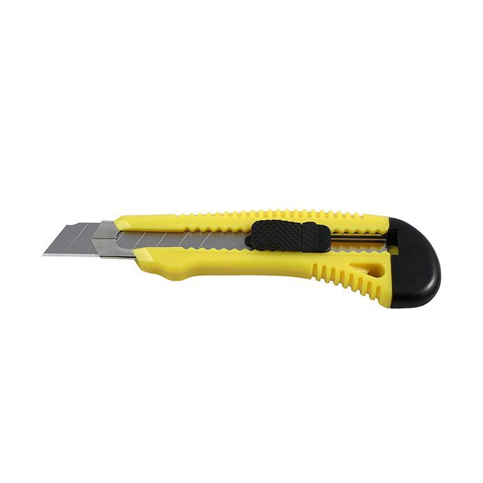 Нож канцелярский Delta by Axent 18мм, metal runners, yellow (D6622-02)