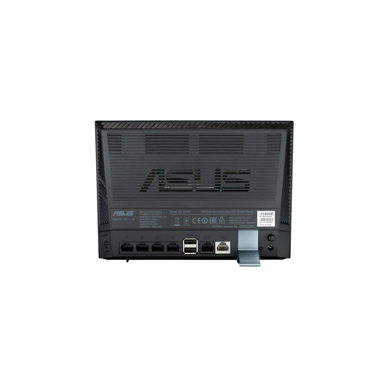 Маршрутизатор ASUS DSL-AC56U зображення 3