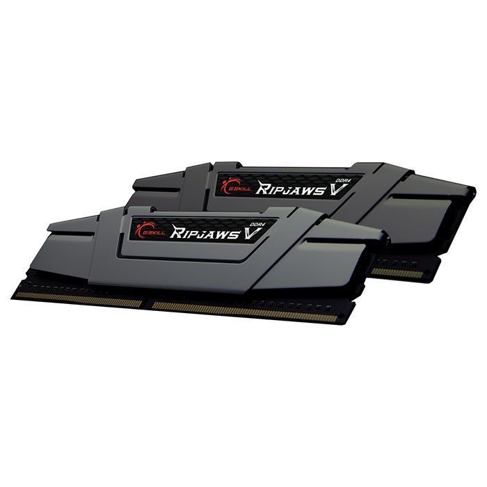 Модуль памяти для компьютера DDR4 16GB (2x8GB) 3200 MHz RipjawsV G.Skill (F4-3200C16D-16GVGB) изображение 2