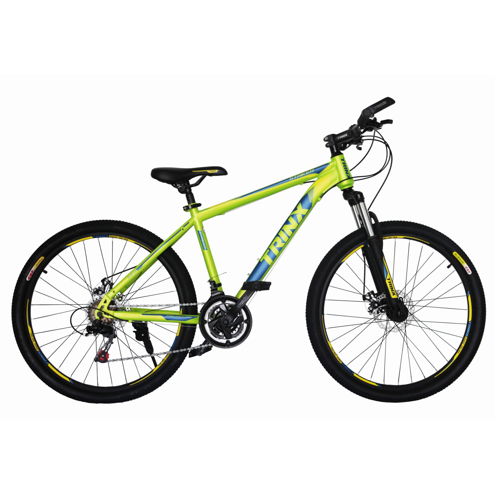 Велосипед Trinx Striker 17" 26" Green-Blue (K036GB)