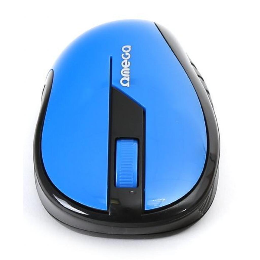 Мишка Omega Wireless OM-415 blue/black (OM0415BB) зображення 3