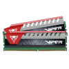 Модуль памяти для компьютера DDR4 16GB (2x8GB) 2400 MHz Viper Elite Red Patriot (PVE416G240C5KRD) изображение 2