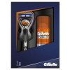 Набір для гоління Gillette станок Fusion и гель для бритья бритья Hydra gel 75 мл (7702018451142) зображення 2