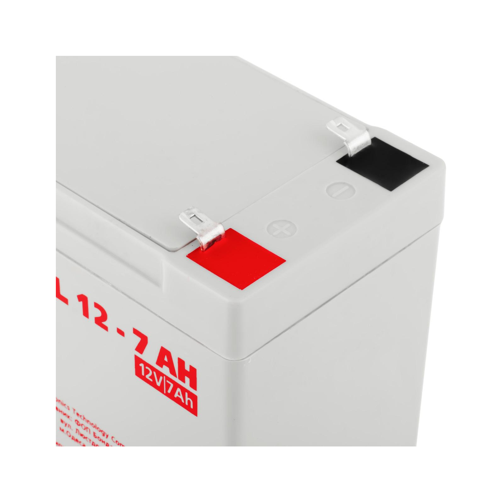 Батарея до ДБЖ LogicPower LPM-GL 12В 7Ач (6560) зображення 3
