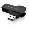USB флеш накопитель eXceleram 16GB P2 Series Black/Black USB 2.0 (EXP2U2BB16) изображение 2