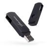 USB флеш накопитель eXceleram 16GB P2 Series Black/Black USB 2.0 (EXP2U2BB16)