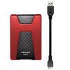 Зовнішній жорсткий диск 2.5" 2TB ADATA (AHD650-2TU31-CRD) зображення 4