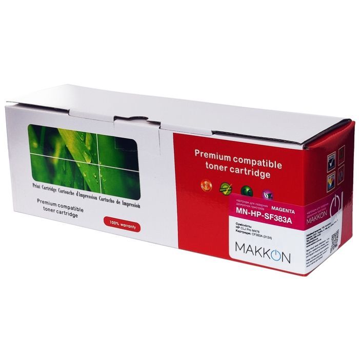 Картридж Makkon HP CLJP CF380X (312X) 4.4k black (MN-HP-SF380X)