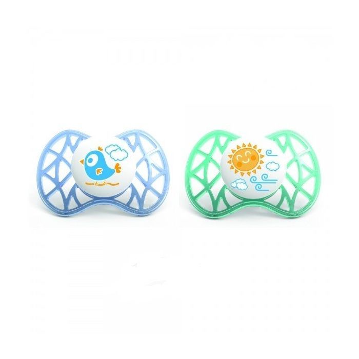 Пустышка Nuvita Air симметрическая 6м+ 2шт. для мальчика (NV7081Blue)