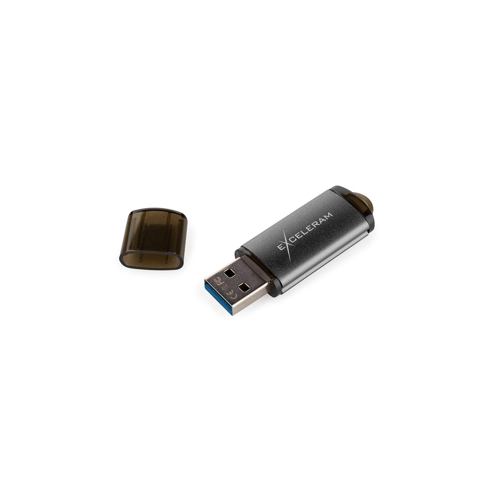 USB флеш накопитель eXceleram 128GB A3 Series Black USB 3.1 Gen 1 (EXA3U3B128) изображение 6