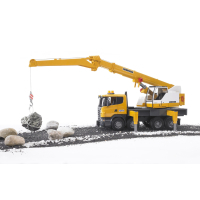 Спецтехника Bruder Автокран Scania Liebherr Большой (свет+звук) (03570) изображение 7