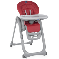 Стульчик для кормления Chicco Polly Magic RELAX красный (79502.30) изображение 4