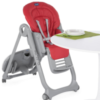 Стульчик для кормления Chicco Polly Magic RELAX красный (79502.30) изображение 6