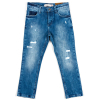 Штани дитячі Breeze джинсові з потертостями (OZ-18606-128B-blue)