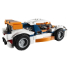 Конструктор LEGO Жовтогарячий перегоновий автомобіль (31089) зображення 5