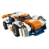 Конструктор LEGO Creator Оранжевый гоночный автомобиль 221 деталь (31089) изображение 6