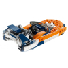 Конструктор LEGO Жовтогарячий перегоновий автомобіль (31089) зображення 7