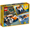 Конструктор LEGO Creator Оранжевый гоночный автомобиль 221 деталь (31089) изображение 9