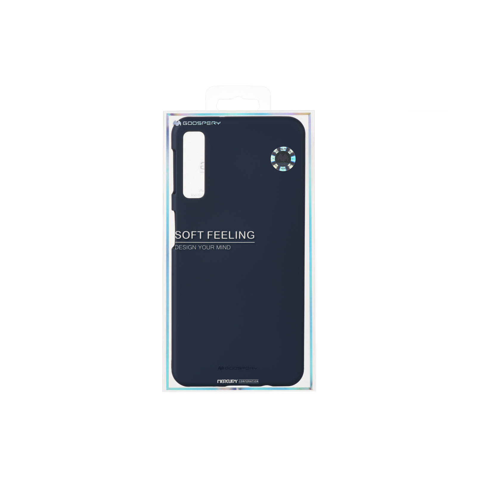 Чохол до мобільного телефона Goospery Samsung Galaxy A7 (A750) SF Jelly Midnight Blue (8809550411678) зображення 3