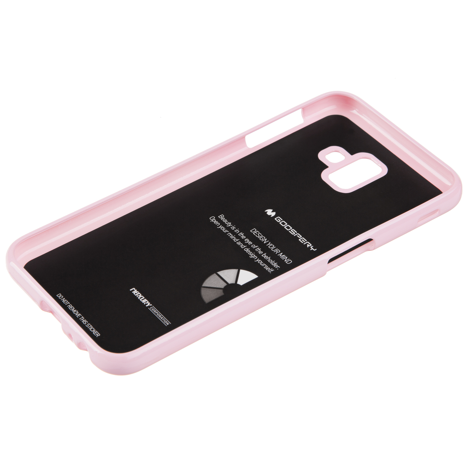 Чехол для мобильного телефона Goospery Jelly Case Samsung J6 Plus J610F Pink (8809621297934) изображение 2