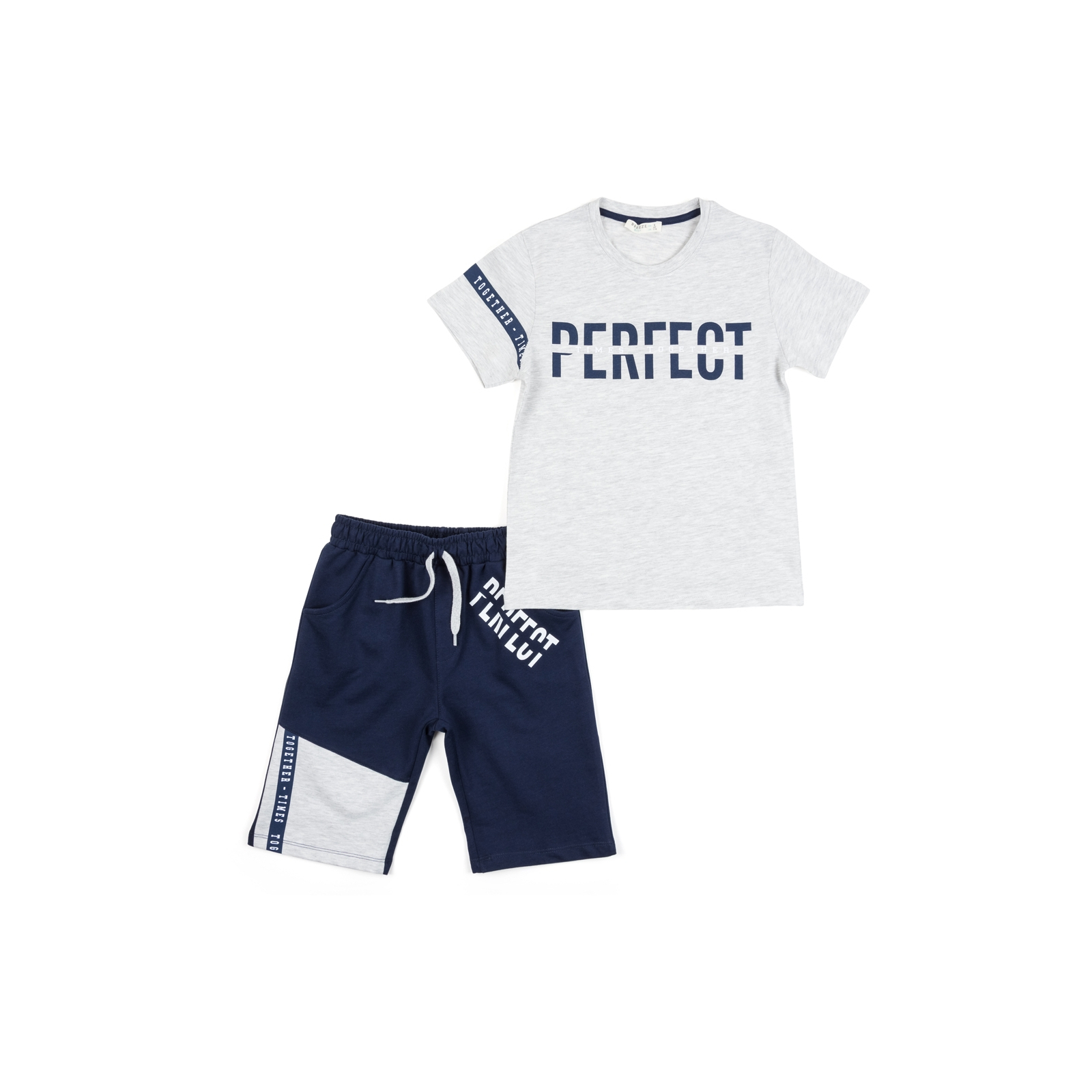 Набір дитячого одягу Breeze "PERFECT" (11855-128B-gray)