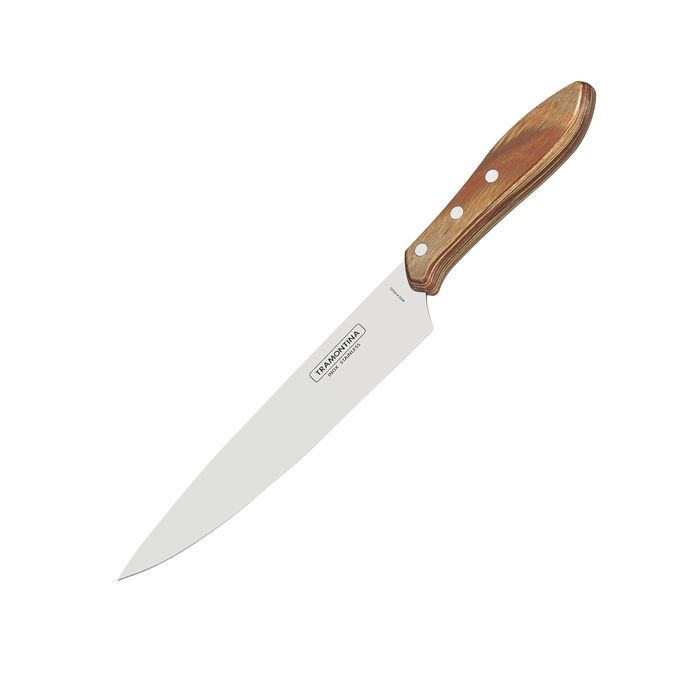 Кухонный нож Tramontina Polywood Barbecue для мяса, широкий 203 мм (21189/148)