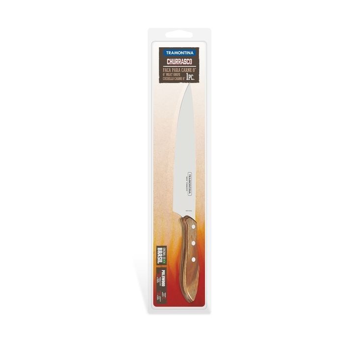Кухонный нож Tramontina Polywood Barbecue для мяса, широкий 203 мм (21189/148) изображение 2