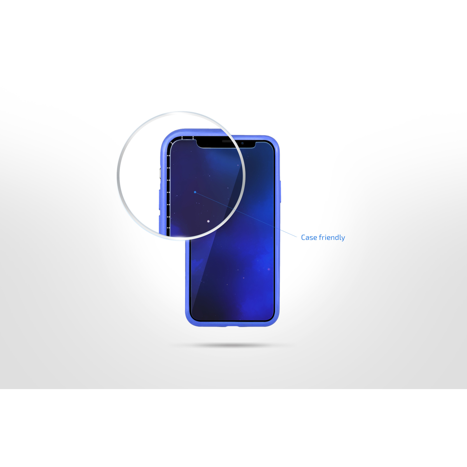 Стекло защитное 2E Huawei Y5 2019/Honor 8S, 2.5D, Clear (2E-H-Y5-19-LT25D-CL-3IN) изображение 4