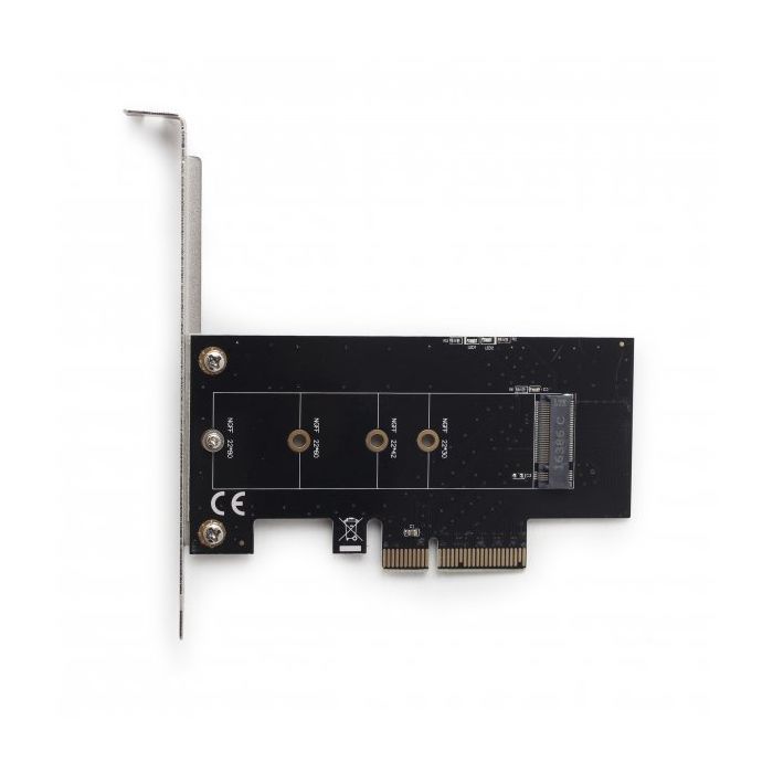 Контролер PCIe to M.2 22 mm low profile Gembird (PEX-M2-01) зображення 2