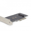 Контролер PCIe to M.2 22 mm low profile Gembird (PEX-M2-01) зображення 3