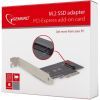 Контролер PCIe to M.2 22 mm low profile Gembird (PEX-M2-01) зображення 4
