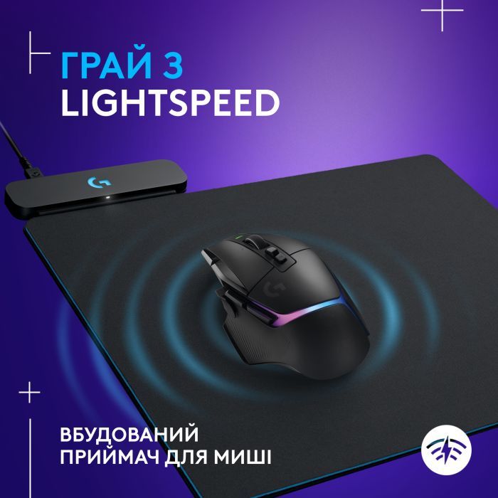 Коврик для мышки Logitech G PowerPlay Charging System Mouse Pad (943-000110) изображение 3