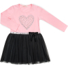 Платье Breeze с сердечком (13243-134G-pink)