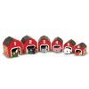 Развивающая игрушка Melissa&Doug Набор блоков-сараев с животными (MD12434) изображение 3