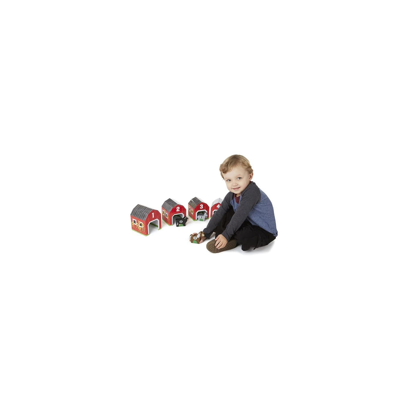 Розвиваюча іграшка Melissa&Doug Набір блоків з тваринами (MD12434) зображення 4