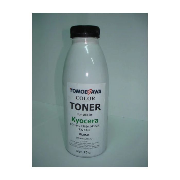 Тонер KYOCERA TK-5240 (75г) Black Tomoegawa (TG-KM5026B-75)